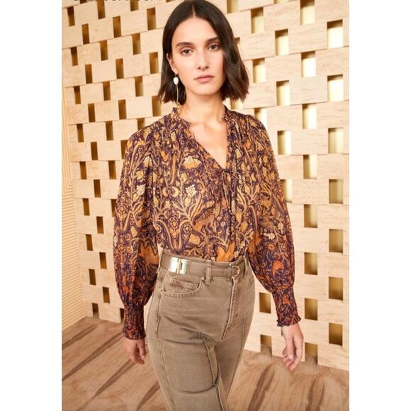 Ulla Johnson Tops - Ulla Johnson Ida Blouse in "Celestial" Size 4